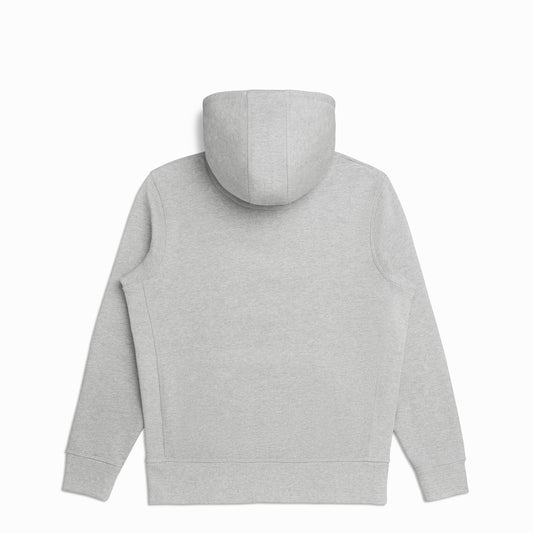 Heather Grey Heavyweight Brushed Pullover Hoodie