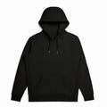 Black Heavyweight Brushed Pullover Hoodie