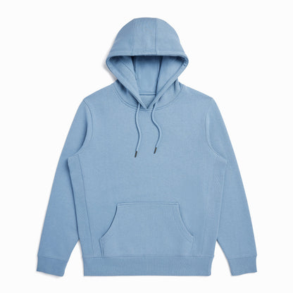 Cloudy Blue Heavyweight Brushed Pullover Hoodie