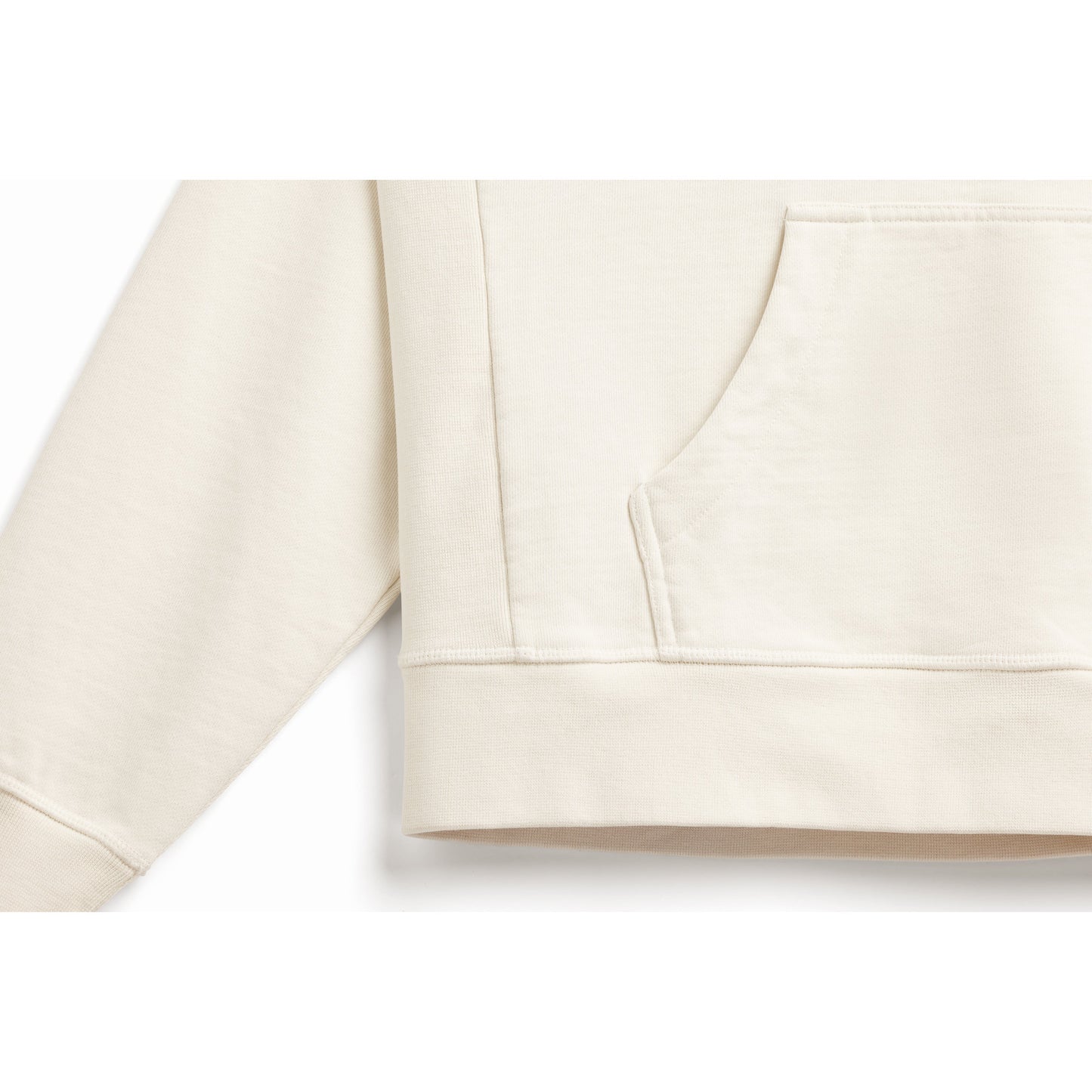 Parchment Ultra Heavyweight French Terry Pullover Hoodie