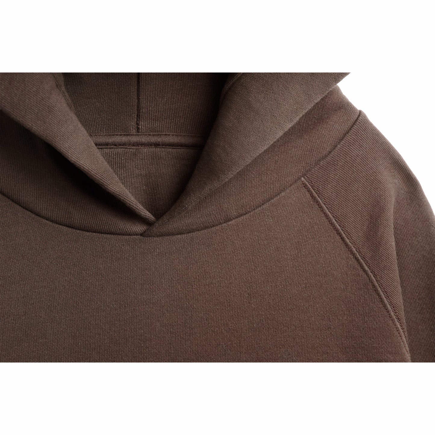 Espresso Ultra Heavyweight French Terry Pullover Hoodie