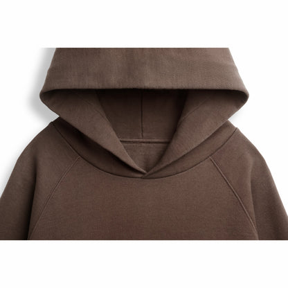 Espresso Ultra Heavyweight French Terry Pullover Hoodie