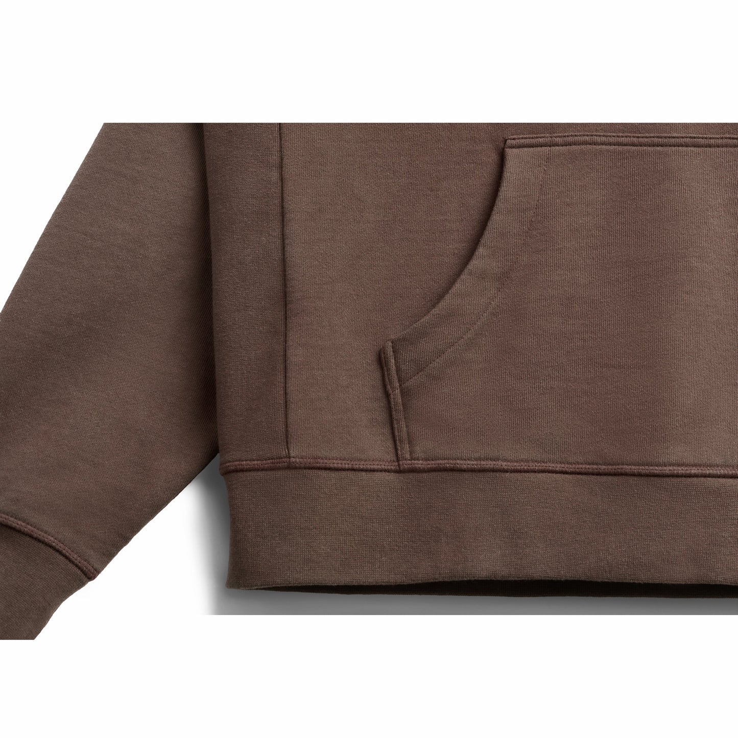 Espresso Ultra Heavyweight French Terry Pullover Hoodie