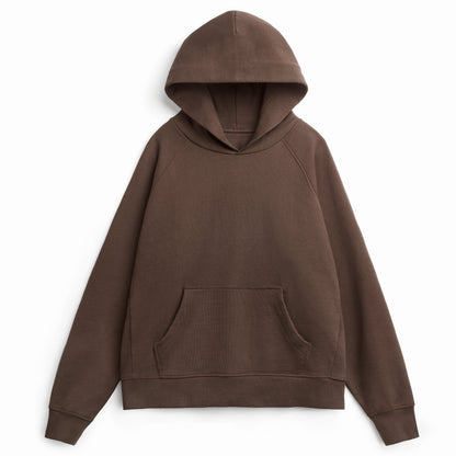 Espresso Ultra Heavyweight French Terry Pullover Hoodie