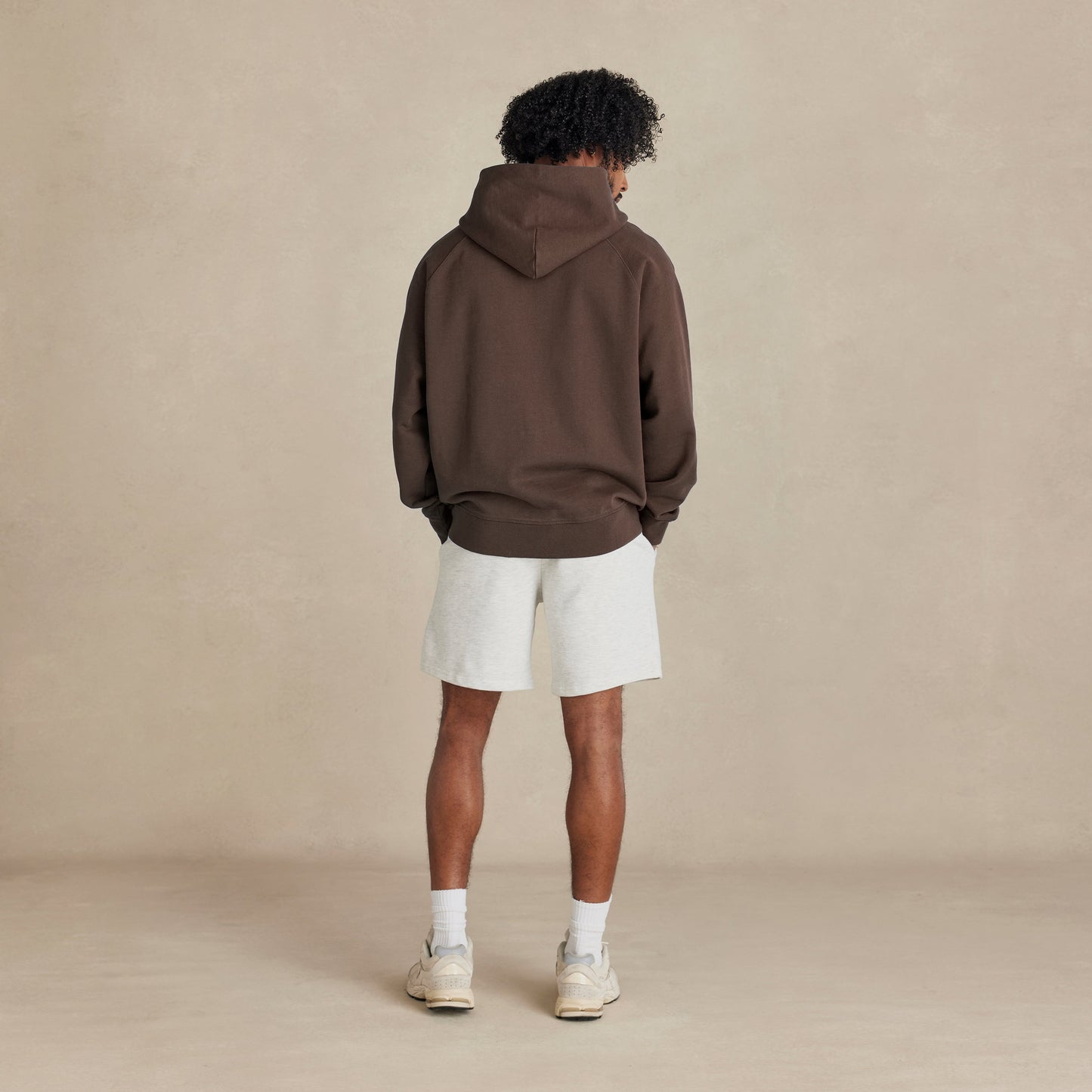 Espresso Ultra Heavyweight French Terry Pullover Hoodie
