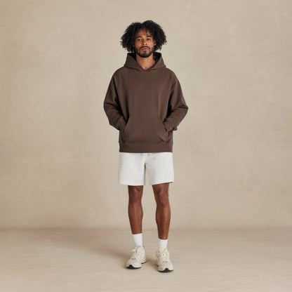 Espresso Ultra Heavyweight French Terry Pullover Hoodie