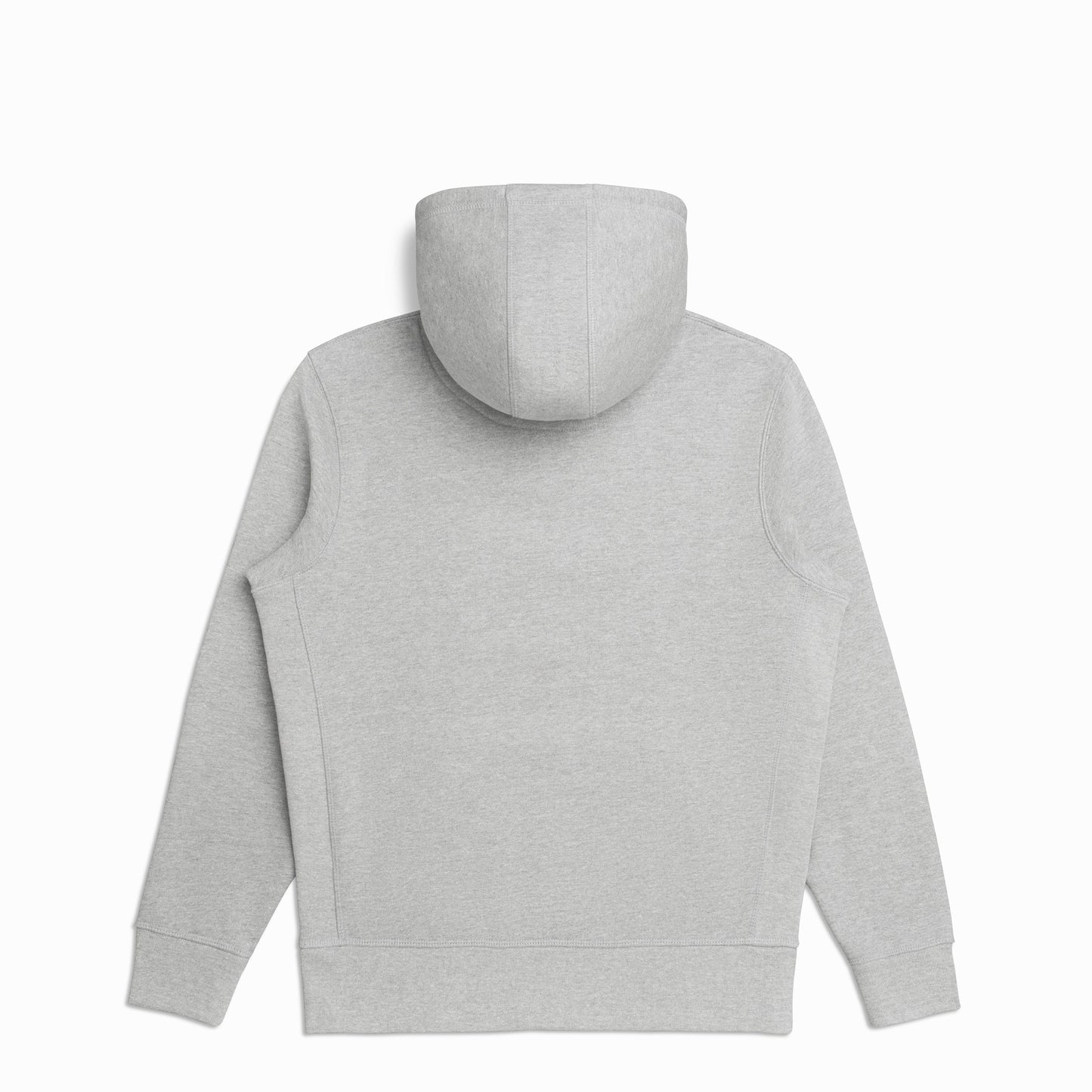 Heather Grey Heavyweight Brushed Pullover Hoodie