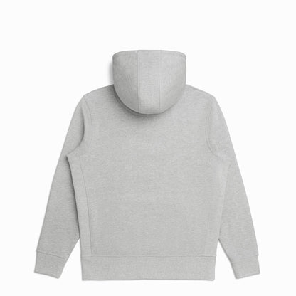 Heather Grey Heavyweight Brushed Pullover Hoodie