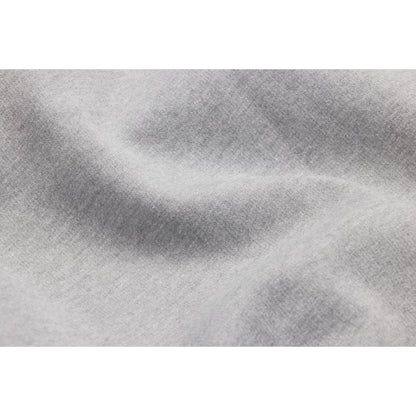 Heather Grey Heavyweight Brushed Pullover Hoodie