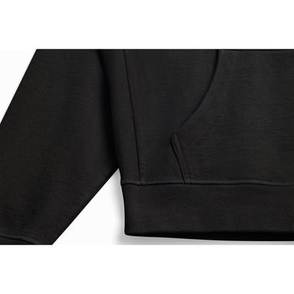 Black Ultra Heavyweight French Terry Pullover Hoodie