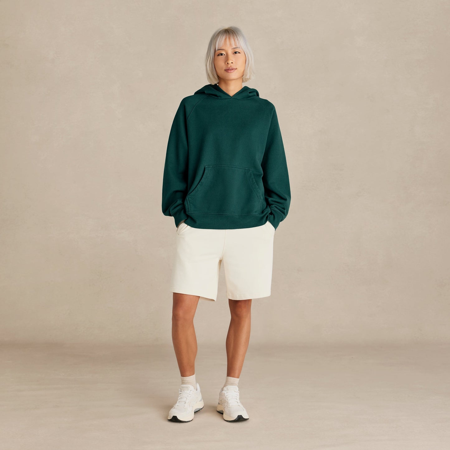 Pine Ultra Heavyweight French Terry Pullover Hoodie