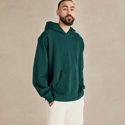 Pine Ultra Heavyweight French Terry Pullover Hoodie