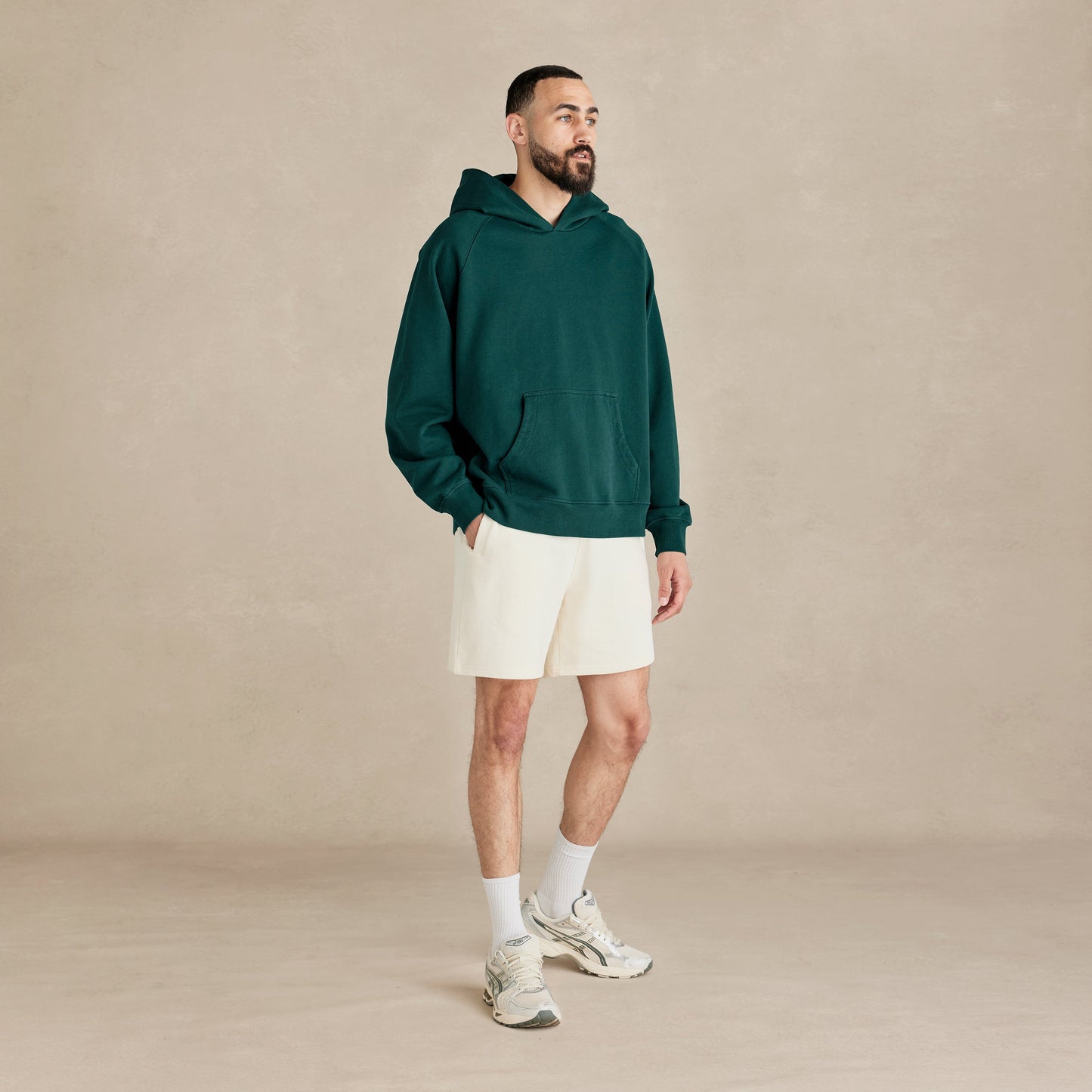 Pine Ultra Heavyweight French Terry Pullover Hoodie