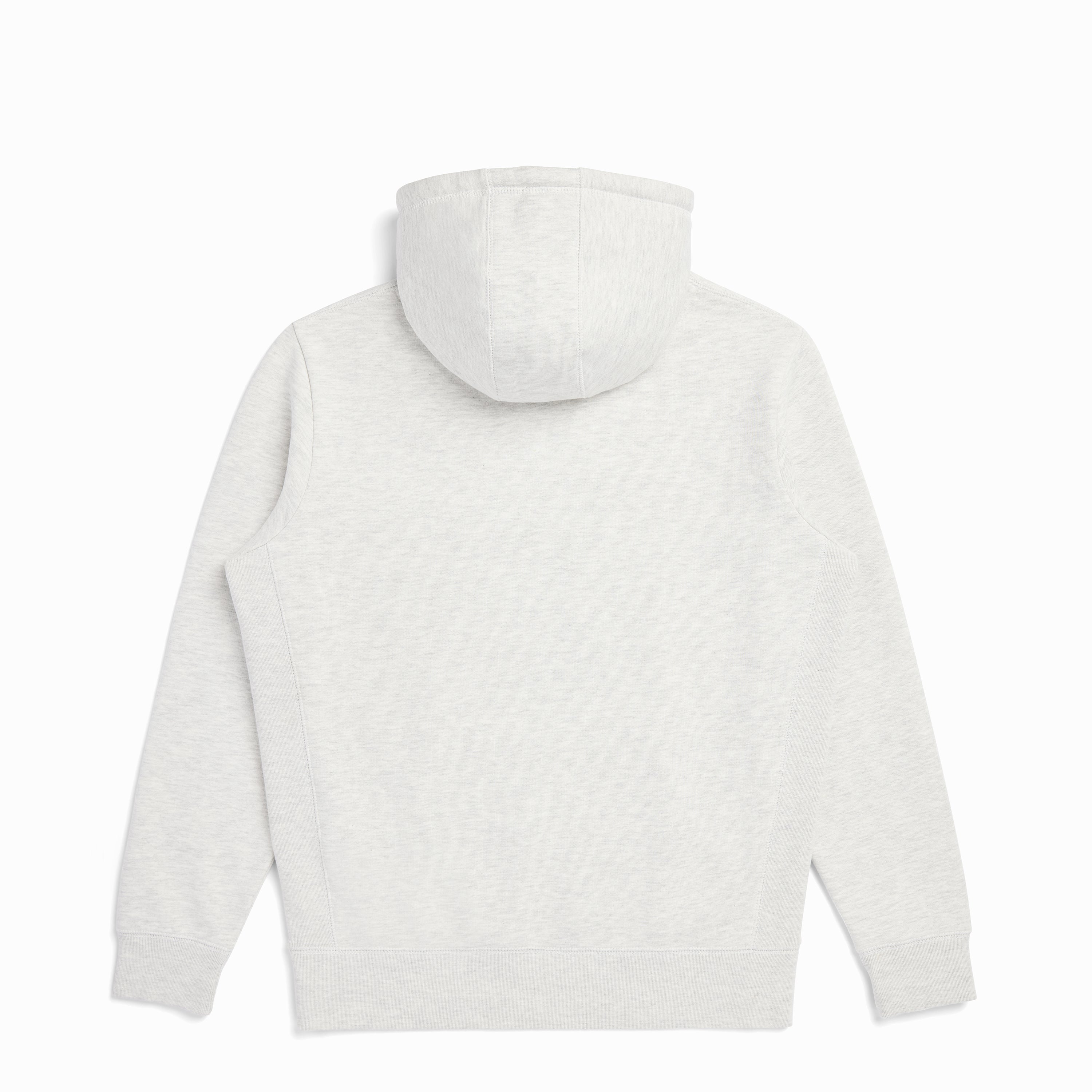 Ash Heather Heavyweight Brushed Pullover Hoodie