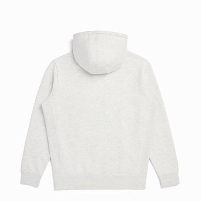 Ash Heather Heavyweight Brushed Pullover Hoodie