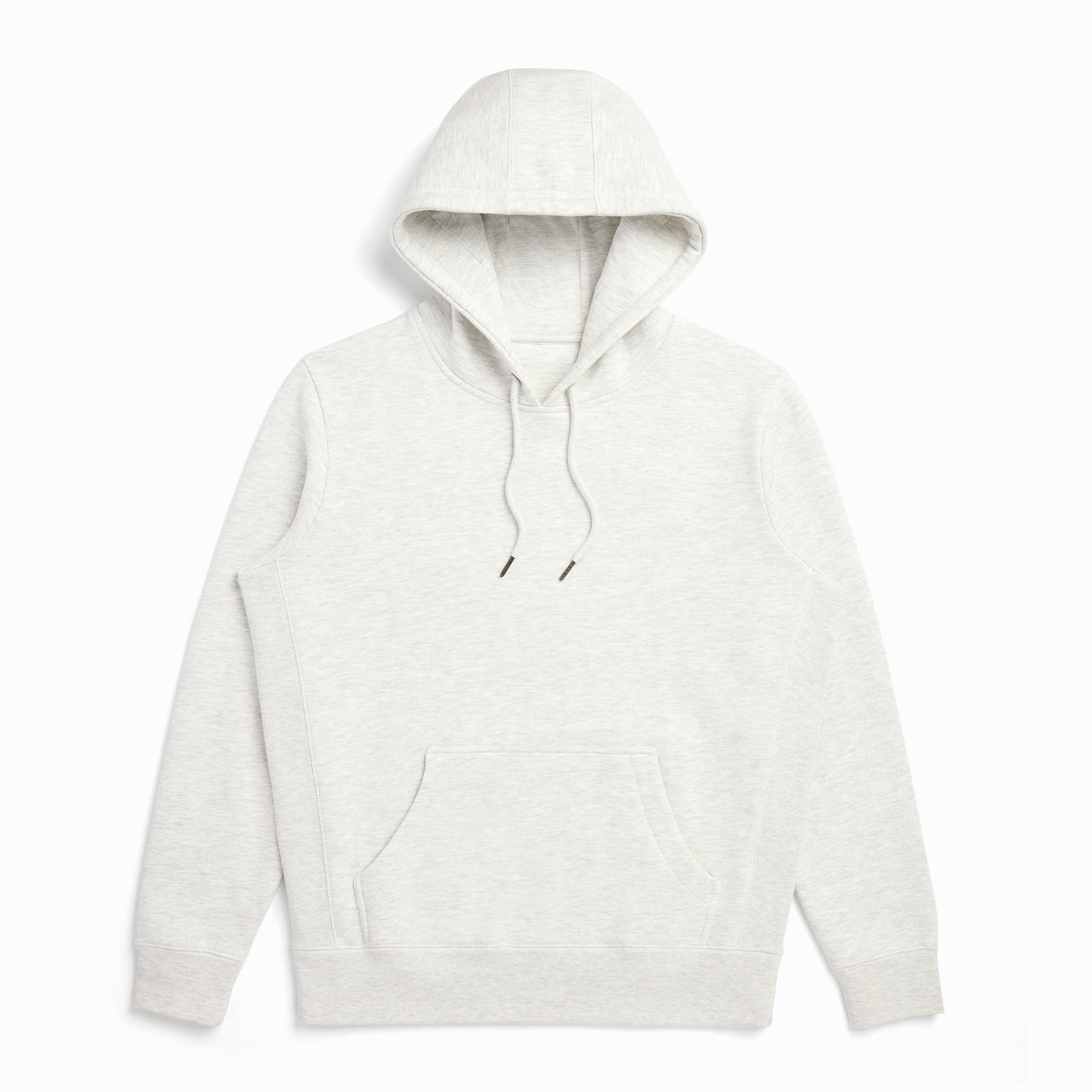 Ash Heather Heavyweight Brushed Pullover Hoodie