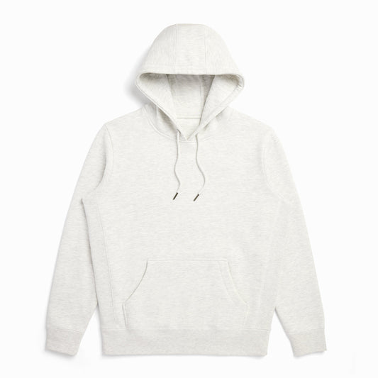 Ash Heather Heavyweight Brushed Pullover Hoodie