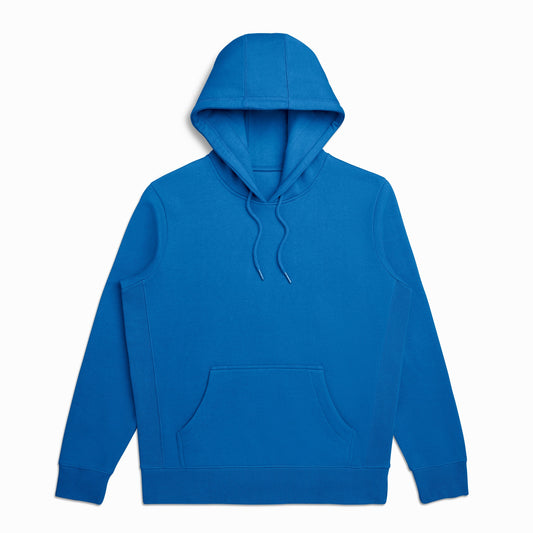 French Blue Heavyweight Brushed Pullover Hoodie