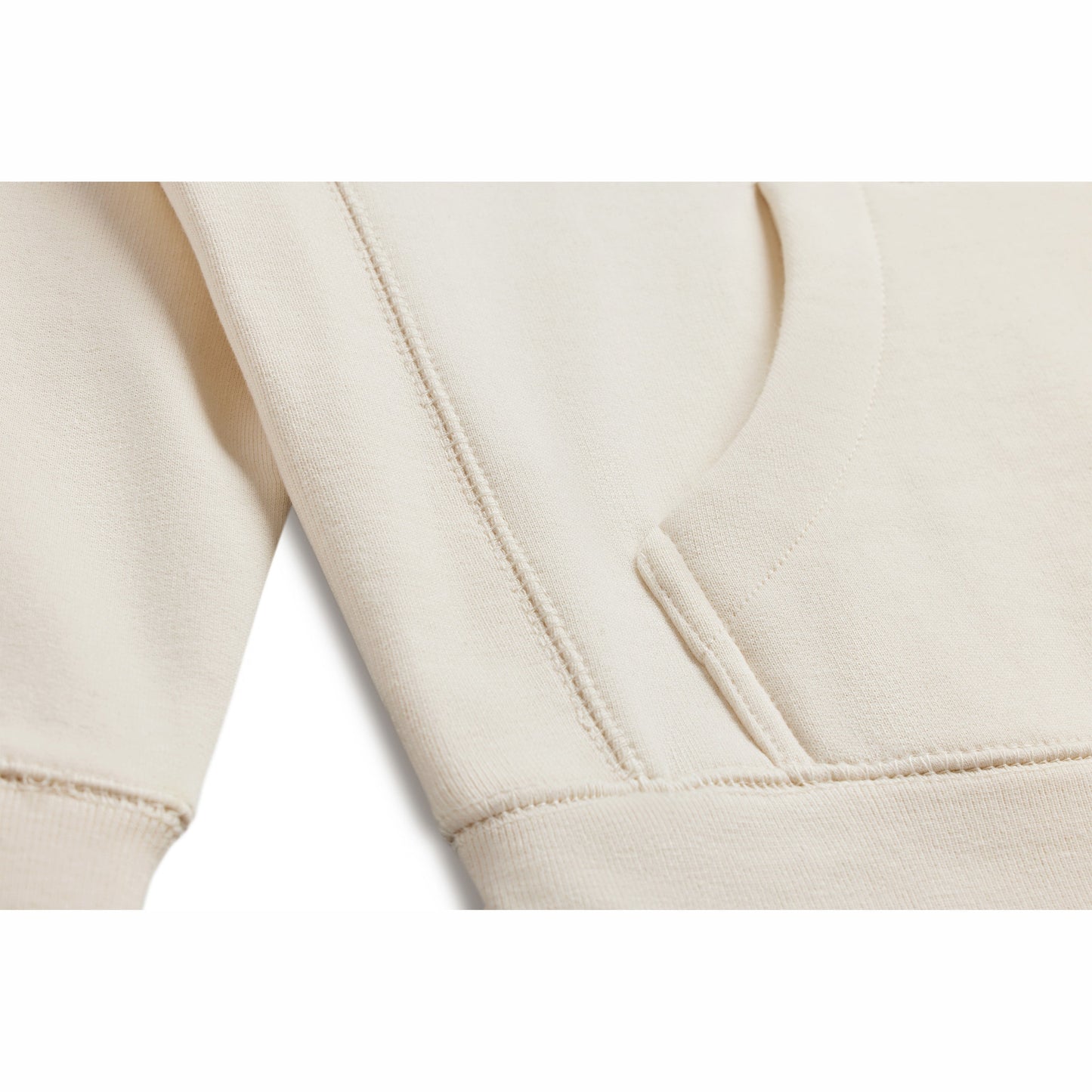 Natural Heavyweight Brushed Pullover Hoodie