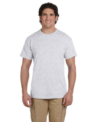 Effen as T-shirt voor heren met korte mouwen en ronde hals