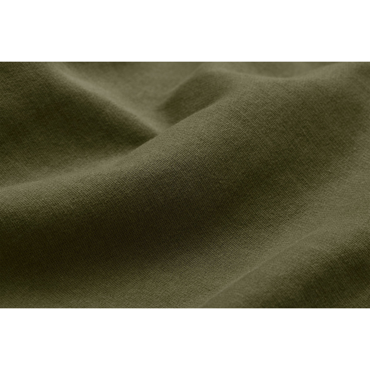 Military Olive Heavyweight Brushed Pullover Hoodie
