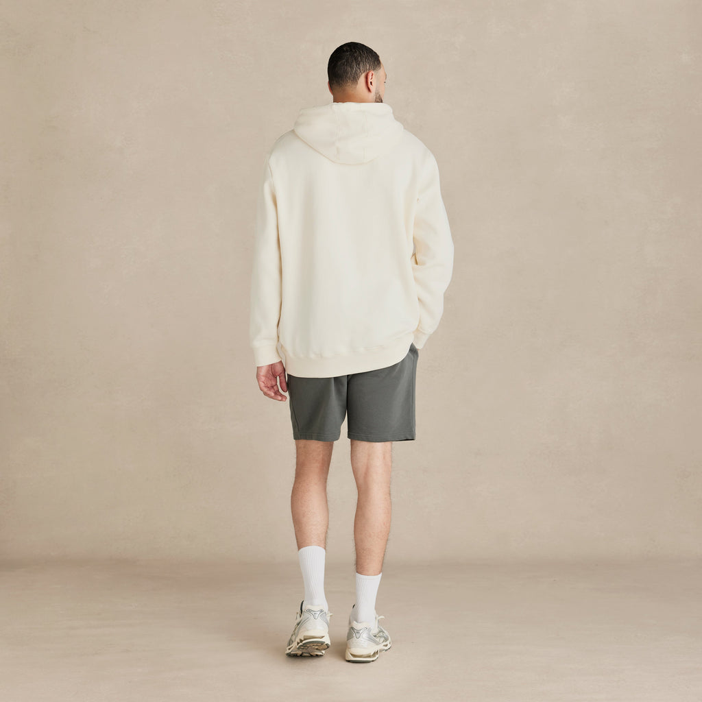 Natural Heavyweight Brushed Pullover Hoodie