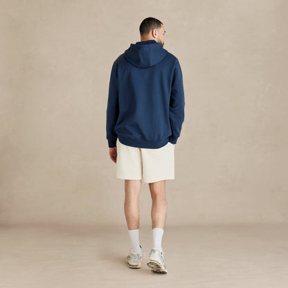 Ocean Navy Heavyweight Brushed Pullover Hoodie