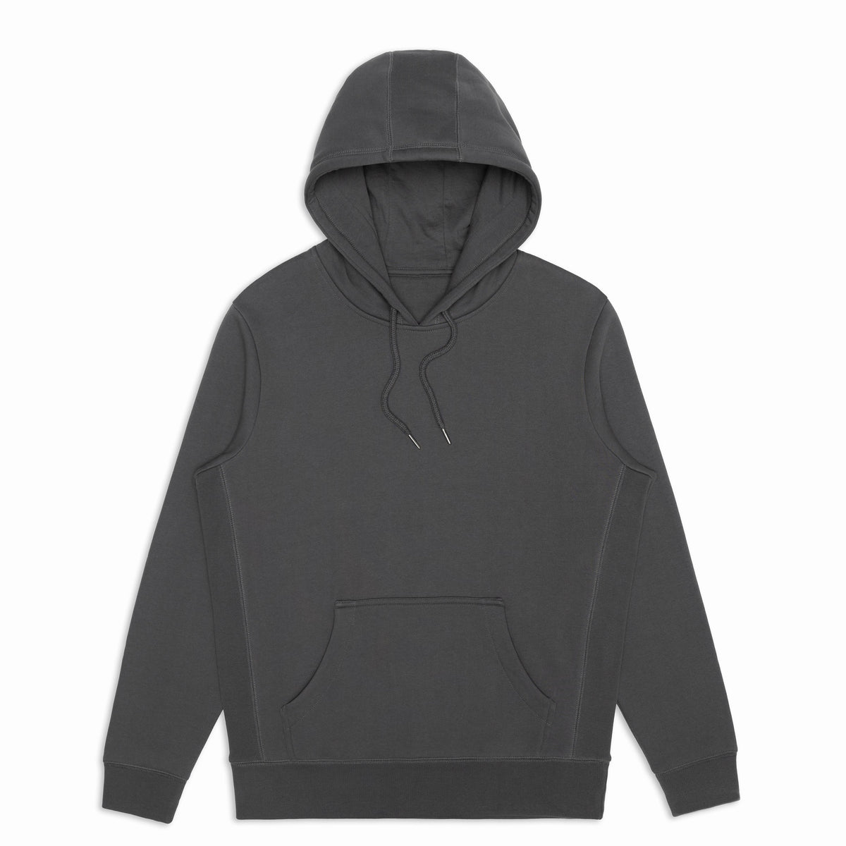 Slate Heavyweight Brushed Pullover Hoodie